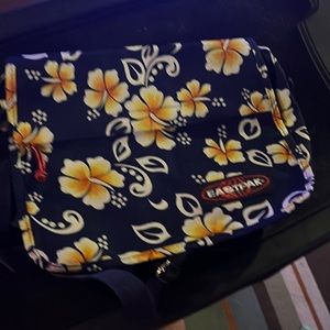 this bag has flowers on it
